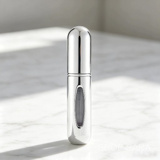 12/15/24 Pcs  Perfumario De Bolso Prata Elegante Design Que Une Estilo E Função Anti Vazamento Compacto E Essencial