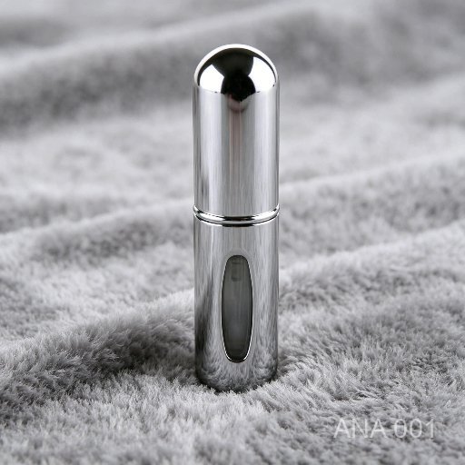 3/4/5 Pcs  Frasco Recarregavel Perfume Prata Fosco Companheiro Diario Anti Derramamento Design Portátil E Elegante