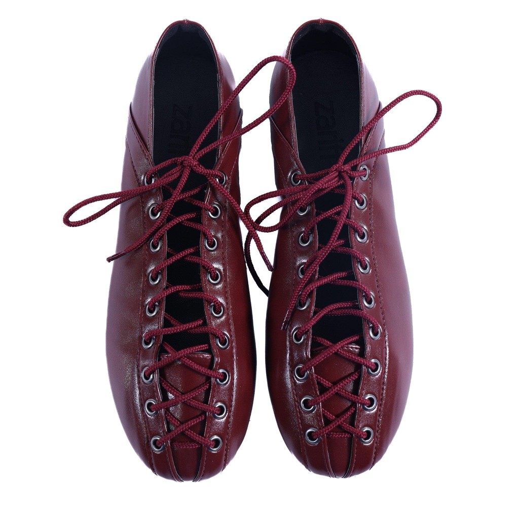 Sapatilha Ballerina Zariff com Amarração 4592-89880 Marsala