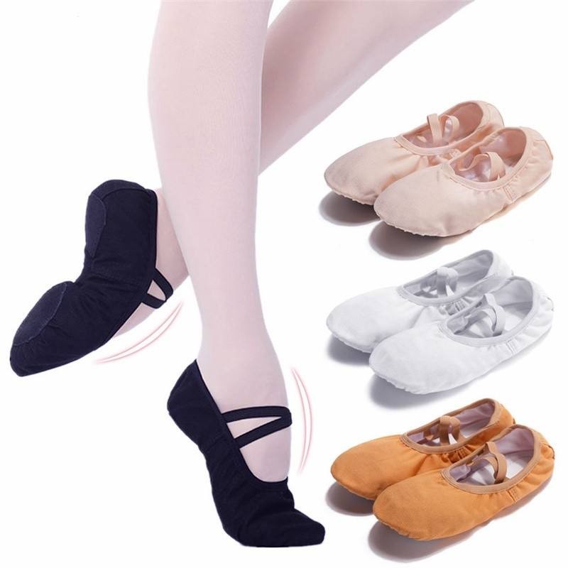Professional Ballet Dance Girls Ballerina Yoga Gym Dance Shoes