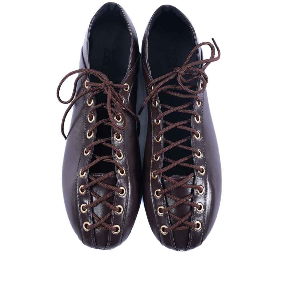 Sapatilha Ballerina Zariff com Amarração 4592-89880 Marrom