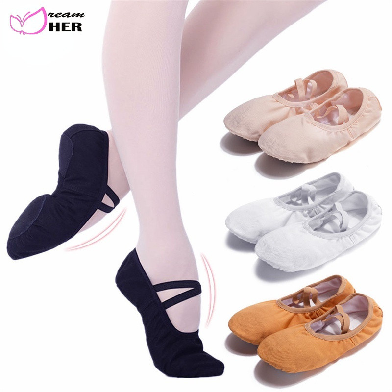 Dança Profissional Ballet Dance Girls Ballerina Yoga Gym Sapatos De