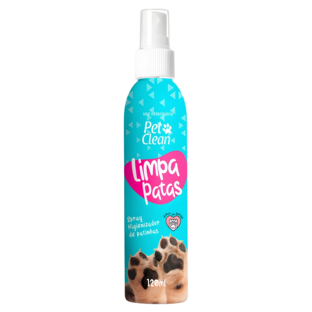 Pet Clean Limpador de Patas 120ml Uso Diário Envio 24h