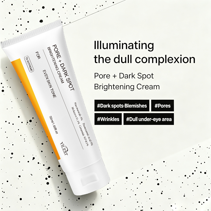 Whitening Facial Cream Moisturizing Face Cream Pore and Dark Spot Clarifying Cream 50ml