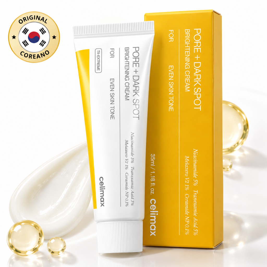 Celimax Pore + Dark Spot Brightening Cream Creme Clareador Facial Coreano 35ml Original