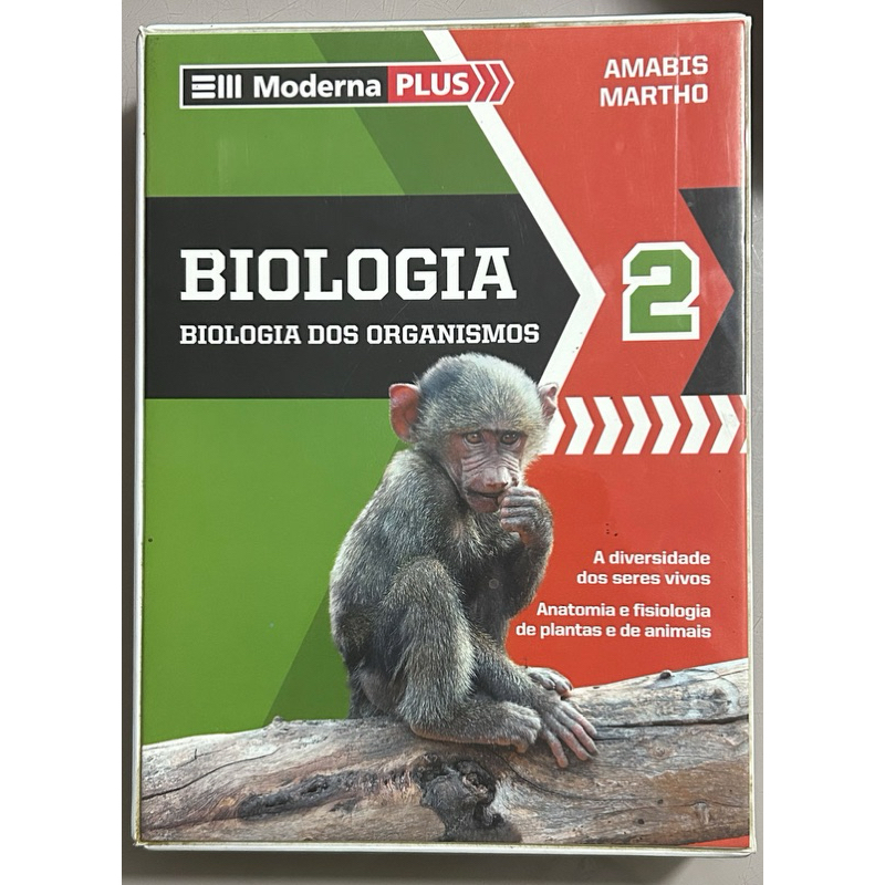 Biologia 2 – Biologia dos Organismos – Amabis & Martho | Moderna Plus | Livro-Texto + Cadernos do Estudante