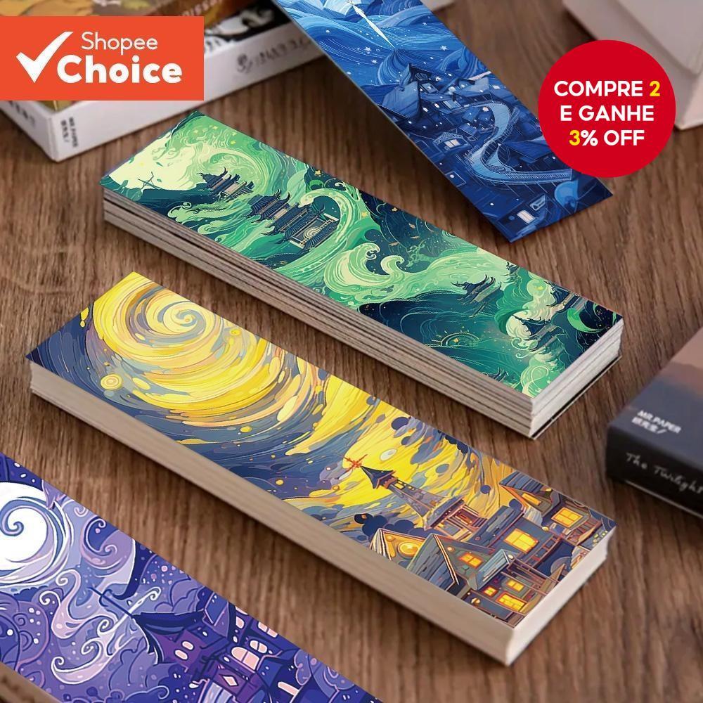 Marcadores De Papel 30 Peças Pintura Decorativa Leitura Livro Marcador Clipe Para Estudantes Faça Você Mesmo
