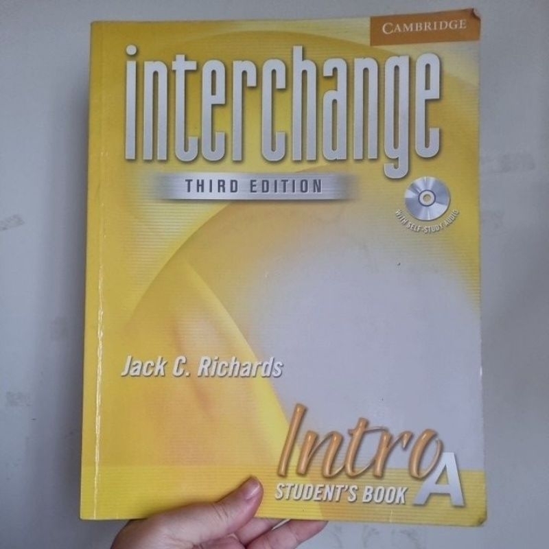 livro de inglês Cambridge interchange third edition student's book