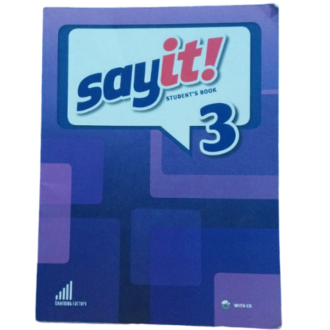 Say It!: 3 Student's Book