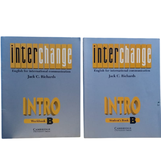 Box Interchange: English For International Communication Workbook e Student'... B - Jack C. Richards