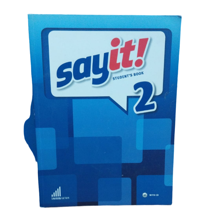 Say It 2 Students Book Ricardo Razo