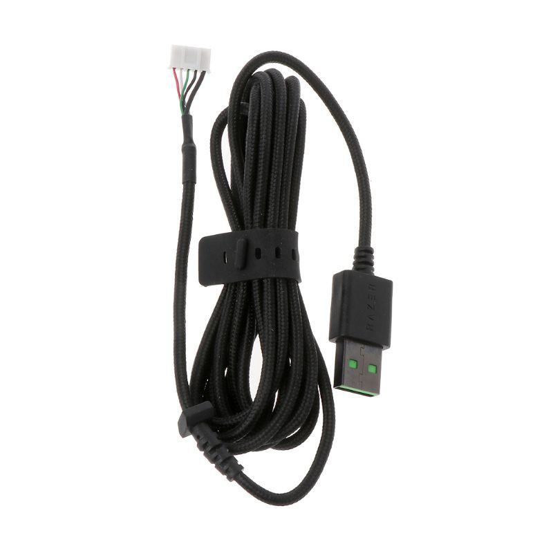 Linha Nylon Trançado Durável Usb Fio Do Substituição Para Deathadder Fio Gaming