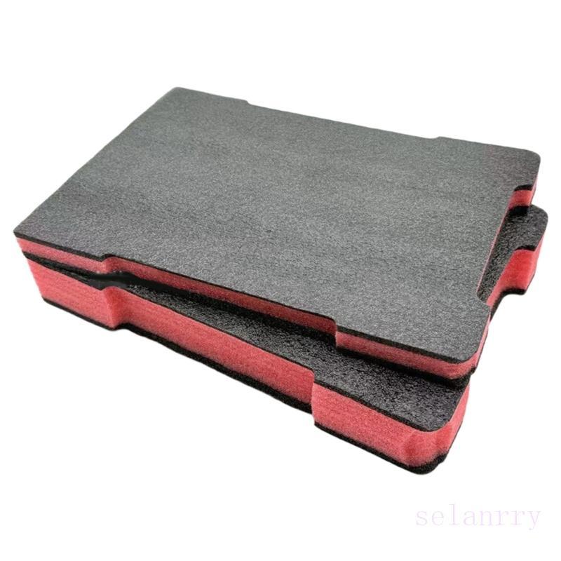 selanrry 2 Forros Inserção Caixa Ferramentas Espuma EPE 305x205mm Camada 5cm 2 5cm Espess