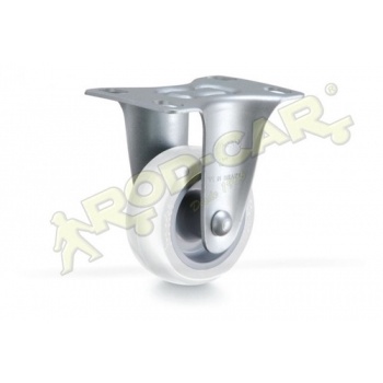 Rodizio Fixo Branco 2 Polegadas Rod-car