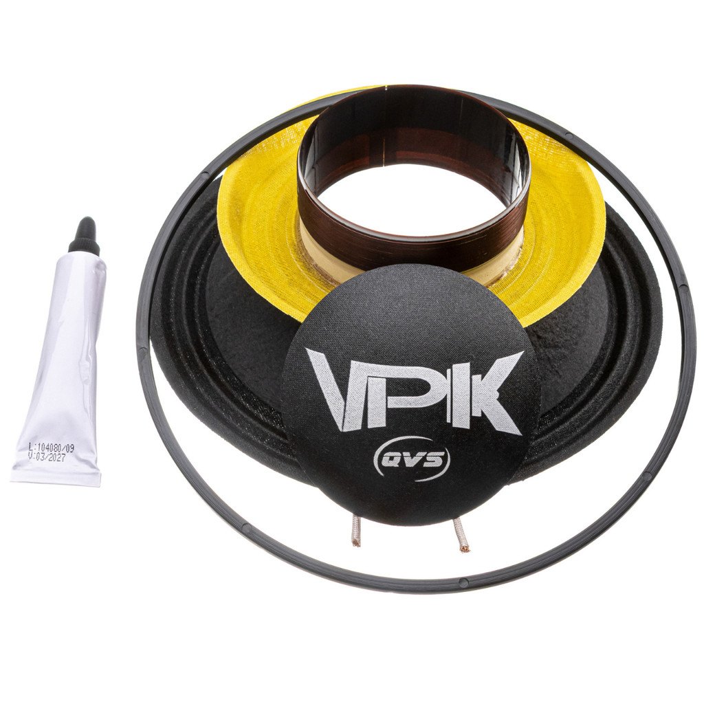 Reparo Falante Qvs 8 Polegadas 55VPK Quadrado Branco Modelo Normal
