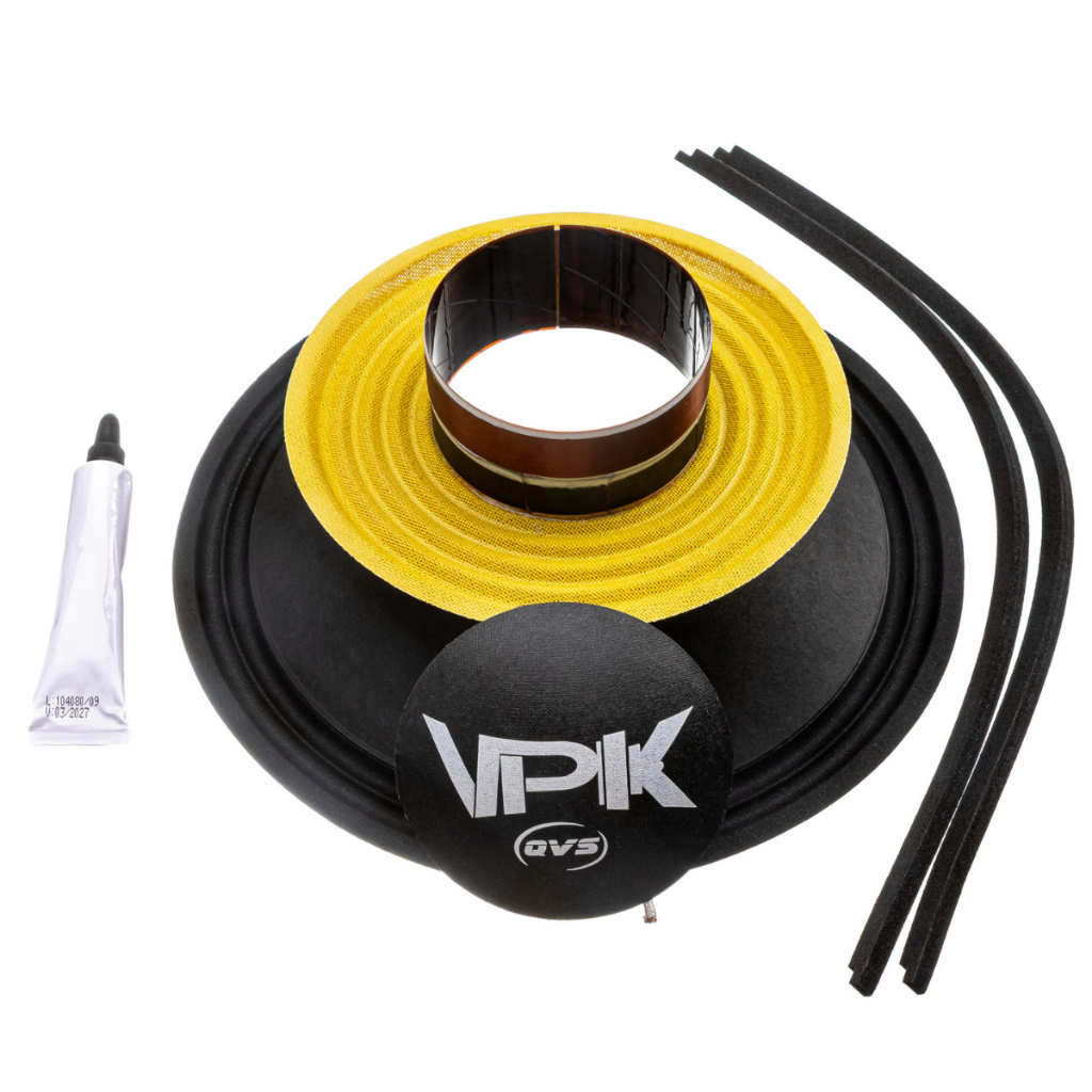 Reparo Falante Qvs 10 Polegadas 60vpk Pro Quadrado Branco