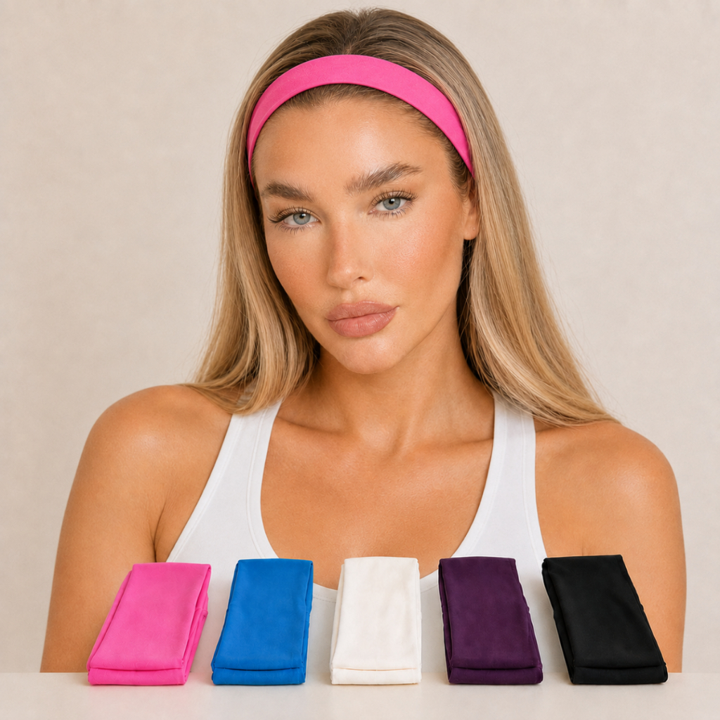 Kit 2 Faixas de Cabelo Feminina Headband Tiara