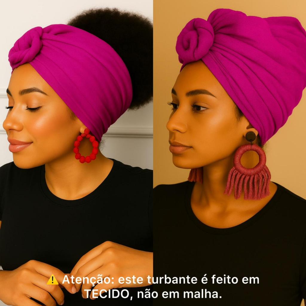 Turbante 3em1- Turbante feminino | Turbante Flor |Turbante Pronto | Turbante Africano |Torço |Quimioterapia | Alopecia