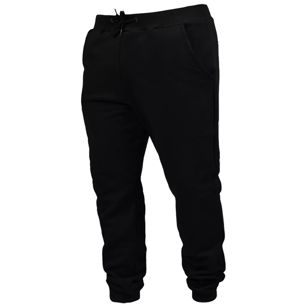 Calça Moletom Abrigo Sportswear Estampado Inverno Casual Esporte Academia com Bolso na Frente