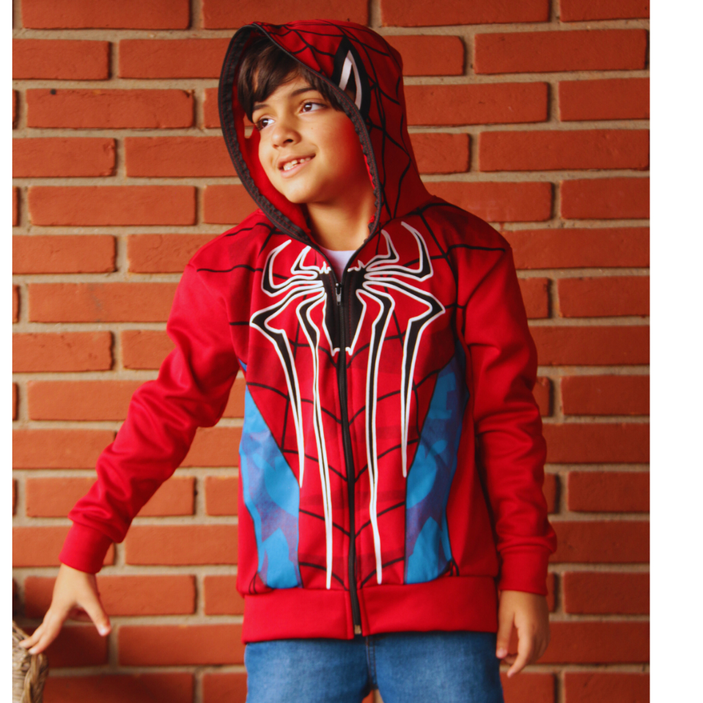 Blusa de Frio Homem Aranha Infantil