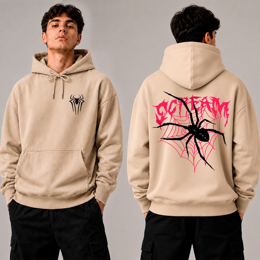 Moletom Screem Aranha Casaco Canguru Blusa De Frio Flanelado Homem Aranha Algodão Qualidade Premium
