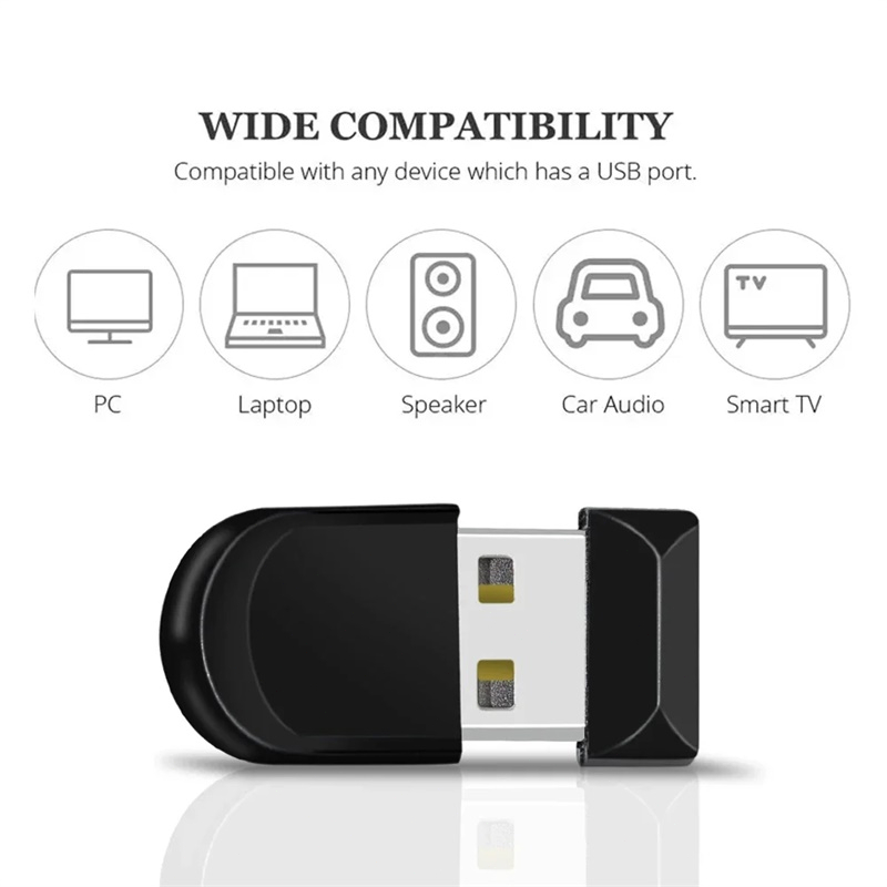 Pendrive Altomex Ultra Compacto USB 2.0 32GB 64GB ou 128GB Memória Flash Portátil Pequeno Tamanho