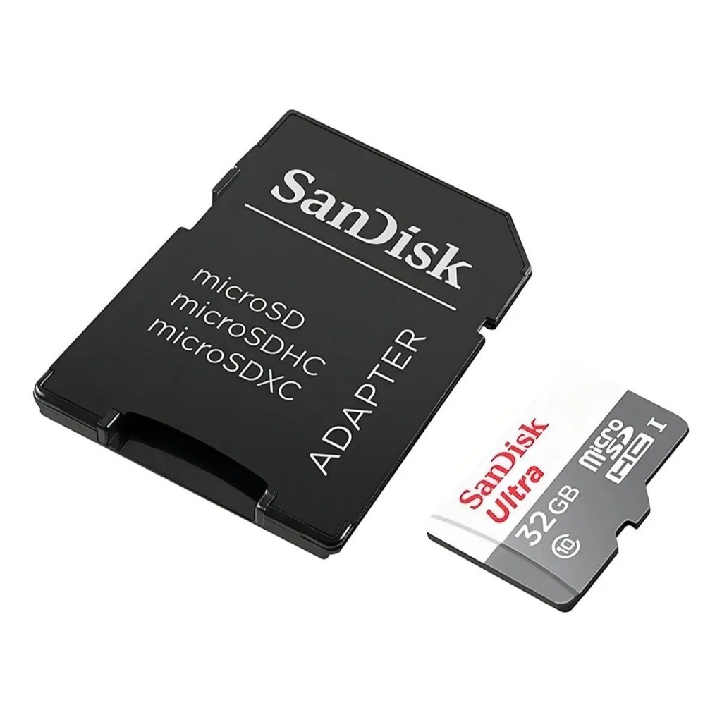 Cartão de memória SanDisk SDSQUNB-032G-GN3MA Ultra com adaptador SD 32GB 64gb