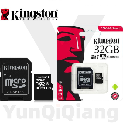 Cartão De Memória Kingston Ultra High Speed 100 Mb/s UHS-I Classe 10 Micro SD/TF 16GB 32GB 64GB 128GB 256GB Adequado Par