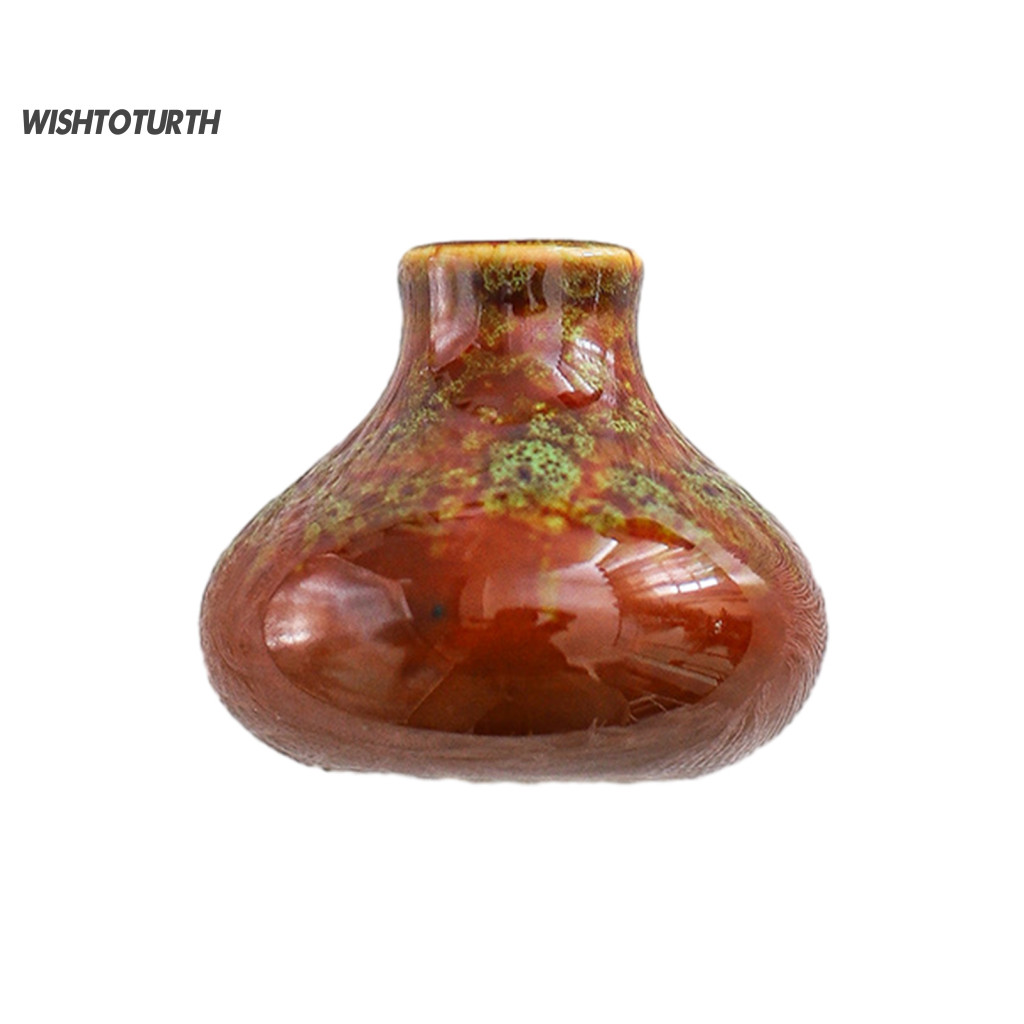 Mini Vase Refrigerator Magnet 3d Fridge Ceramic Chinese Style Flower Pot Home Office Kitchen for Southeast