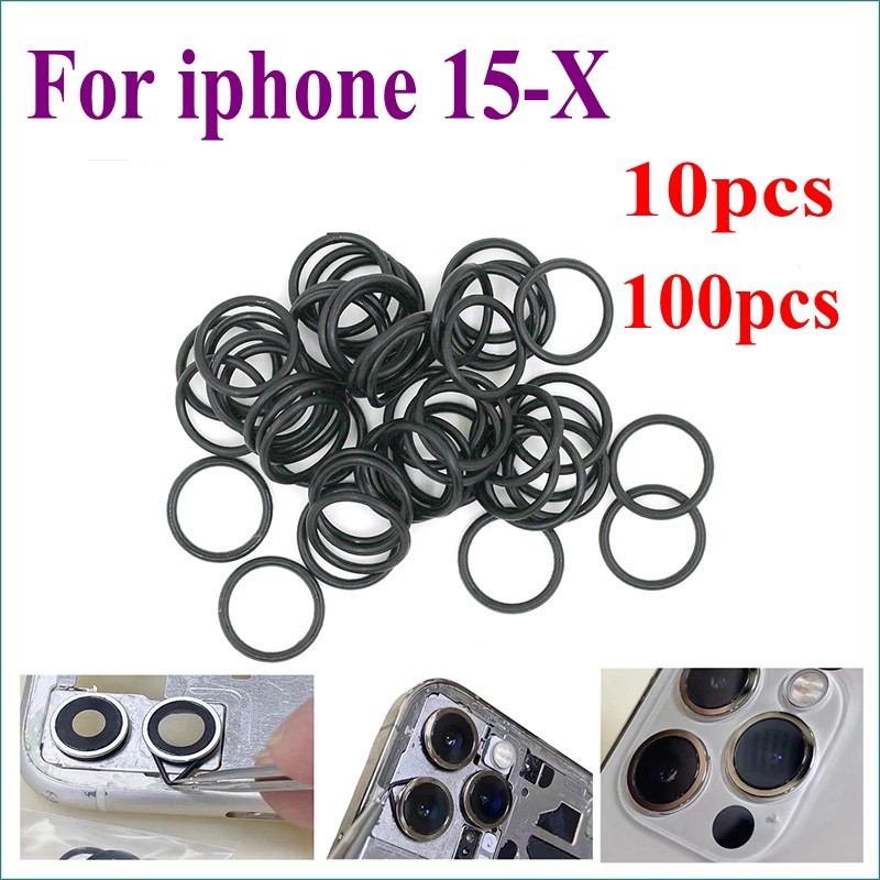 10pcs 100pcs 100pcs Para iphone 15 14 13 12 11 XR XS Max pro Mais mini Anel De Borracha À Prova D'água Solucionar