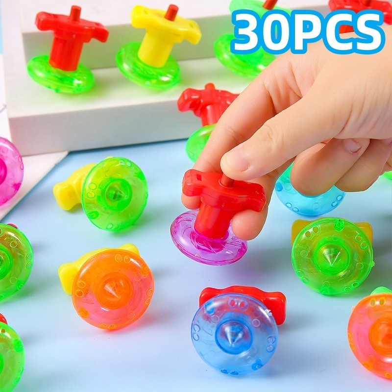 30pcs/20pcs/10pcs Giroscópios Mini Spinning Top Criativo Nostalgic Brinquedos Infantis Giroscópio De Torque Presentes