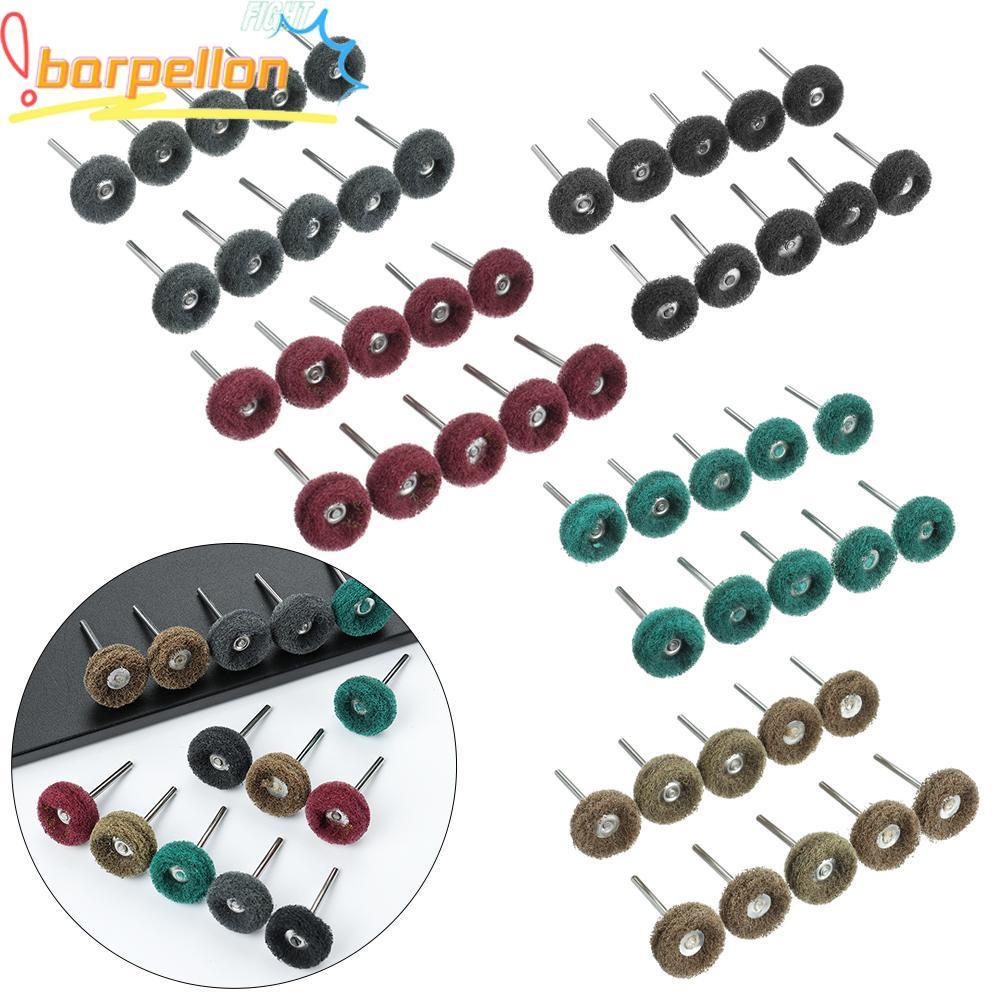 BARPELLON 10pcs Broca Escova Abrasiva Acessórios Mini Roda De Polimento Para Ferramentas Rotativas Dremel