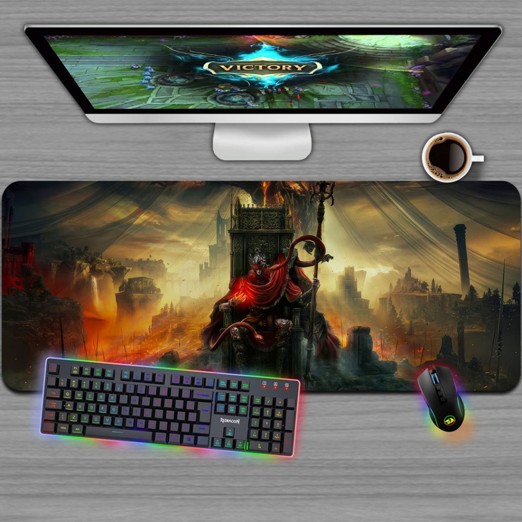 Mousepad Gamer, Tamanhos variados - ELDEN RING SOMBRAS DA TERVORE MESMER