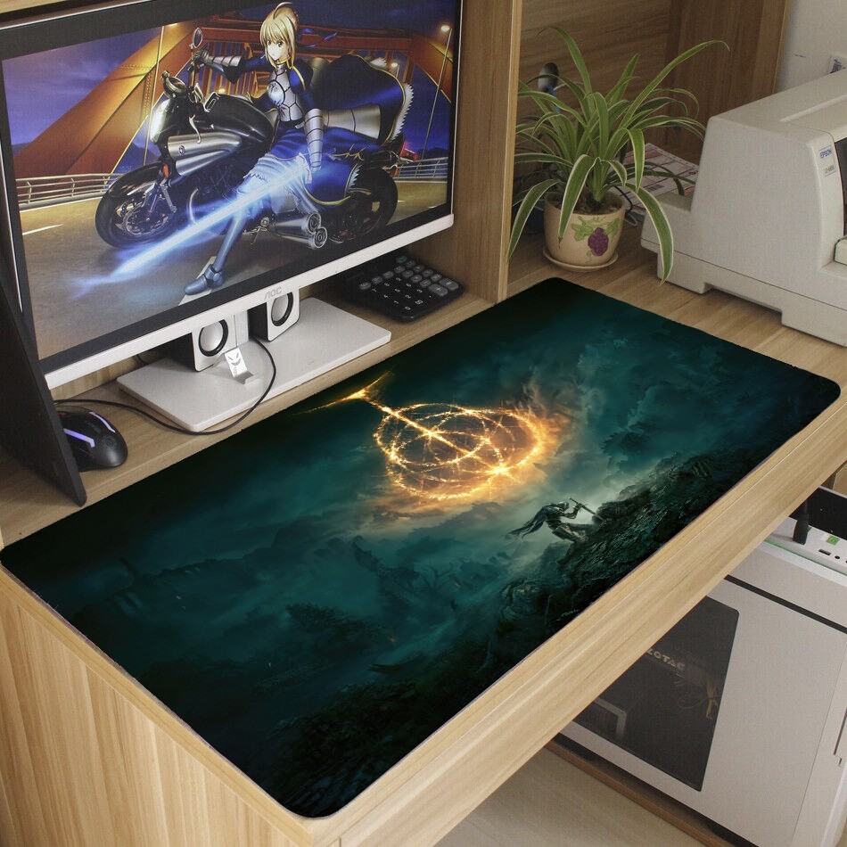Mouse pad ELDEN RING Antiderrapante diversas estampas 80x35 CM