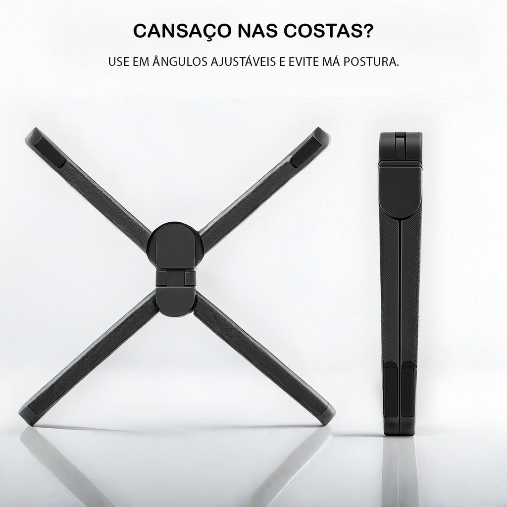 Suporte Base de Mesa Notebook Celular Livros Tablet Regulavel Ajustável Dobrável Portatil Ergonomico