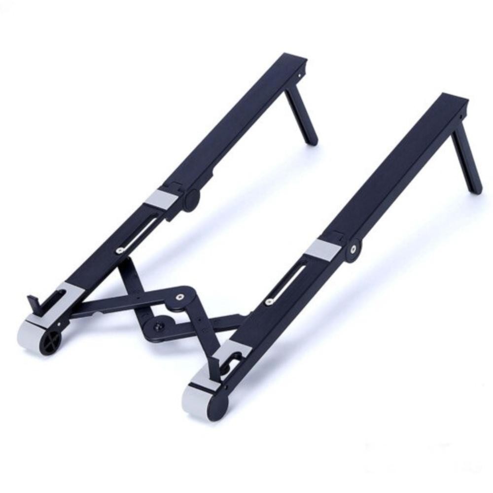 SUPORTE DOBRAVEL MULTIFUNCIONAL RETRATIL  PARA NOTEBOOK BASE APOIO MESA TABLET CELULAR