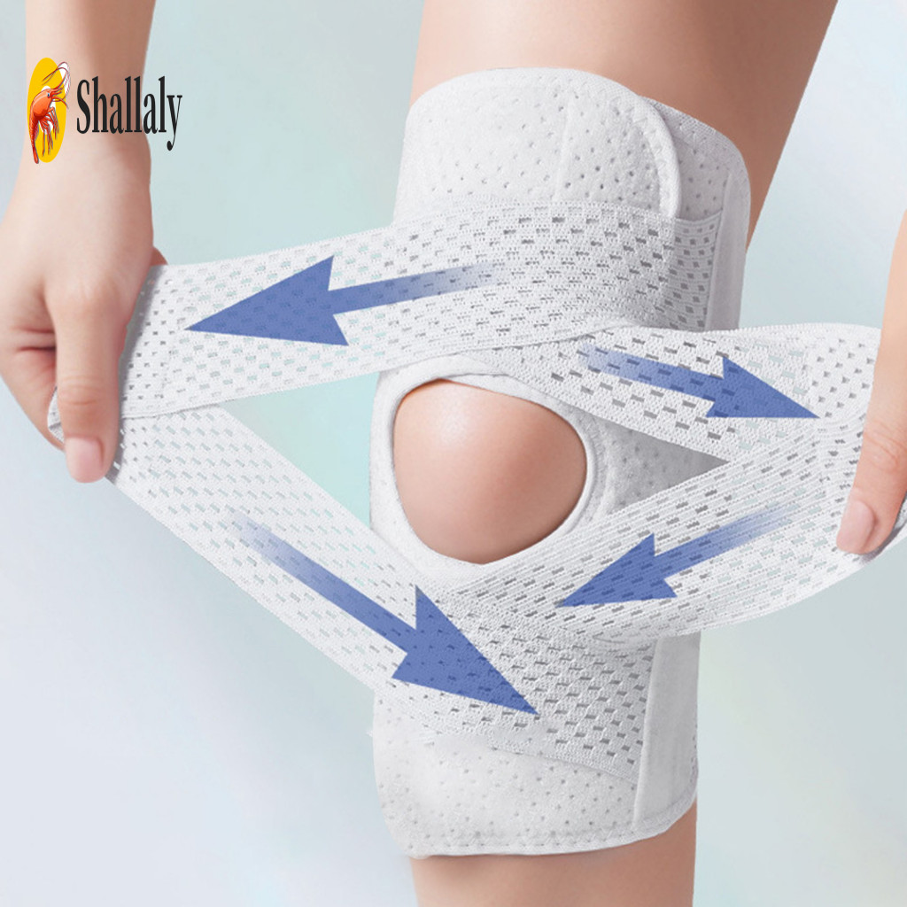 Breathable Knee Sleeve Sports Brace Open Patella with Side Stabilizer – Pain Relief for Men Women Meniscus Tear Suppor