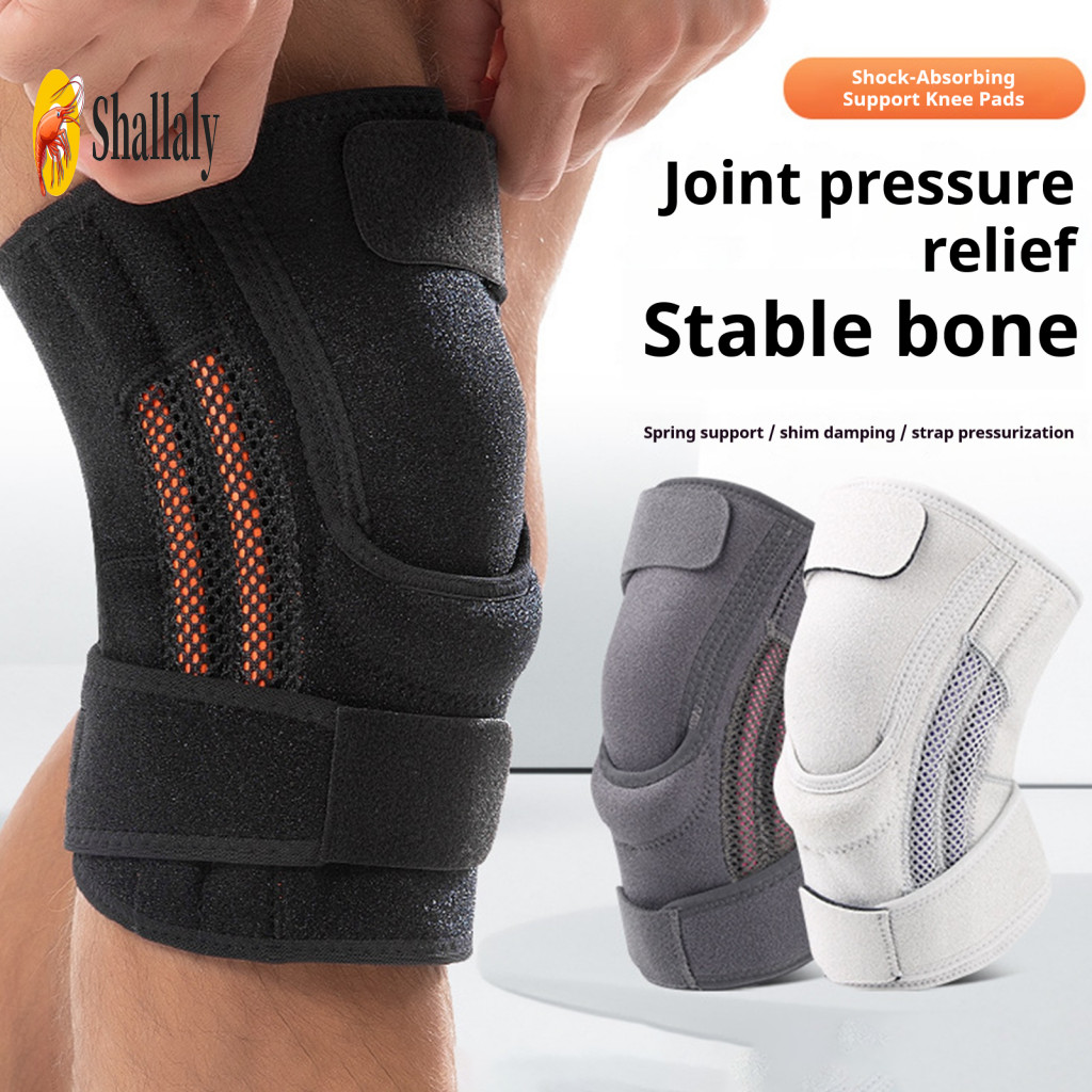 Pressure Relief Knee Brace Patella Support Sports with Side Stabilizer Gel Pads Pain Compression Sleeve for Running Work