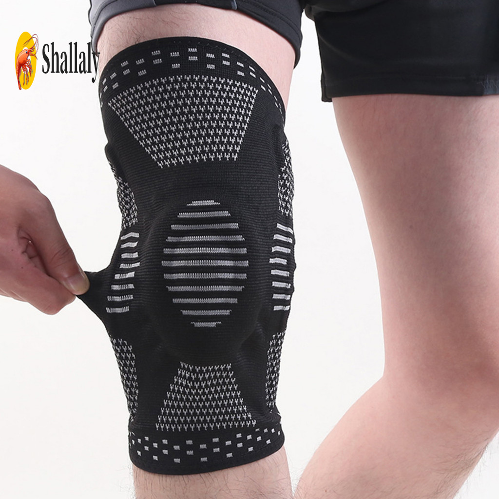 Adjustable Knee Support Patella Brace Knitted Compression Sleeve with Side Stabilizer Pad – Meniscus Tear Recovery Joi