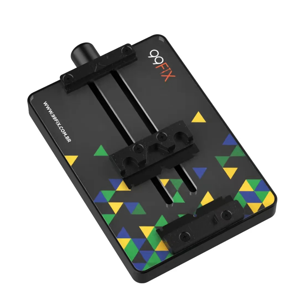 99FIX CTF01 Pro Suporte de vidro isolado temperado para reparo de placa-mãe de celular, NAND, CPU e CIs