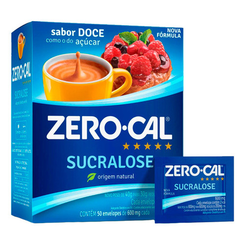 Kit Adoçante Em Pó Sucralose Zero Cal - 150 Sachet