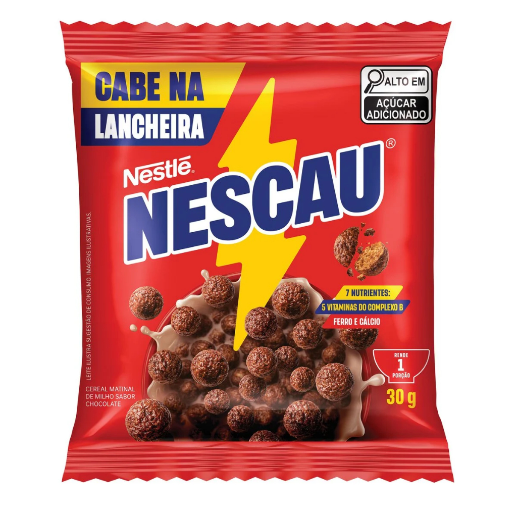 Kit 15 Sachet Nescau Cereal Matinal 30g - Cabe Na Lancheira
