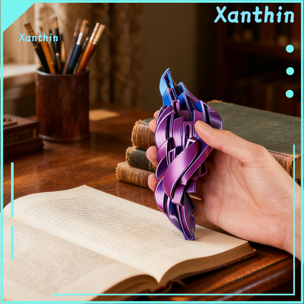 Liquid Touch Fidget Ball 3d Printed Twistsphere Toy for Stress Relief – Hypnotic Spinner Sensory for Kids Adults Perfe