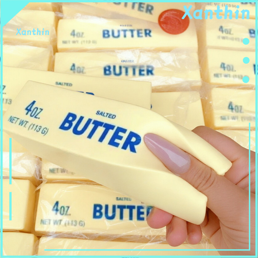Foam Stress Ball School Toy Squeeze Butter Slow Soft Relief Stick Portable Anxiety Squishy for Kids Adults Perfect for R