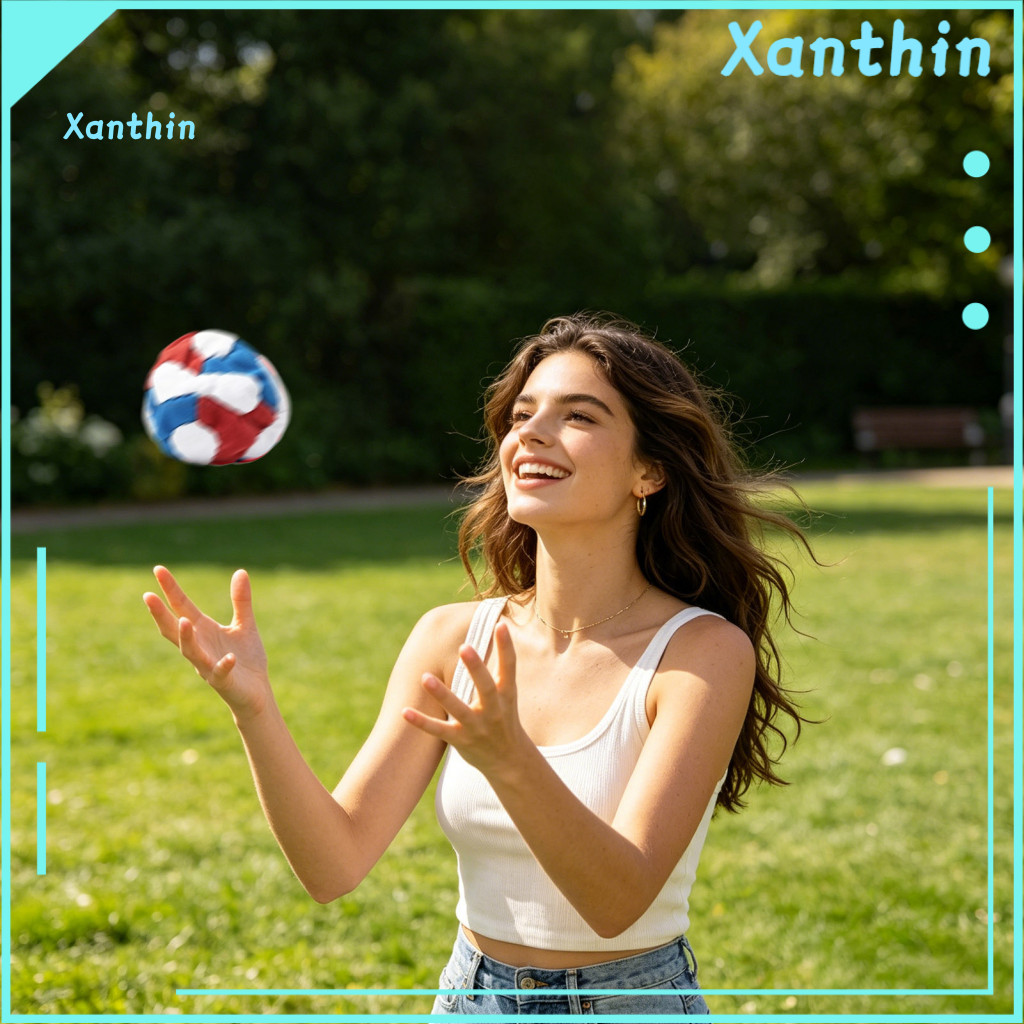 Handcrafted Footbag Soft Balls World Handmade – Sandbag Toys for Kids Adults Perfect Outdoor Game Fun Collection Durab