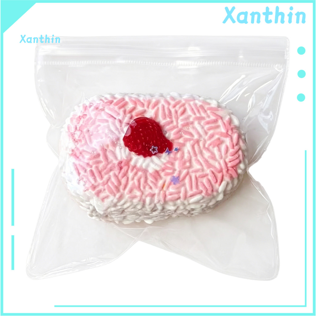 Rice Ball Stress Relief Toy Silicone Simulated Squeeze Food Grade Fidget Decompression Squishy for Kids Adults Cute