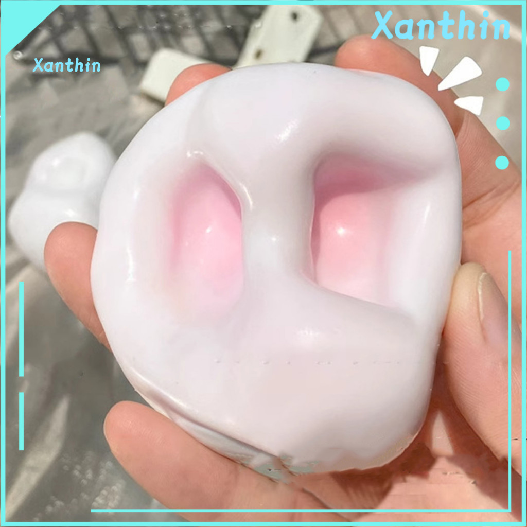 Anxiety Relief Stress Ball Toy 6pcs Balls – Soft Colorful Tpr Squeeze Toys for Kids Teens Adults Portable Fidget