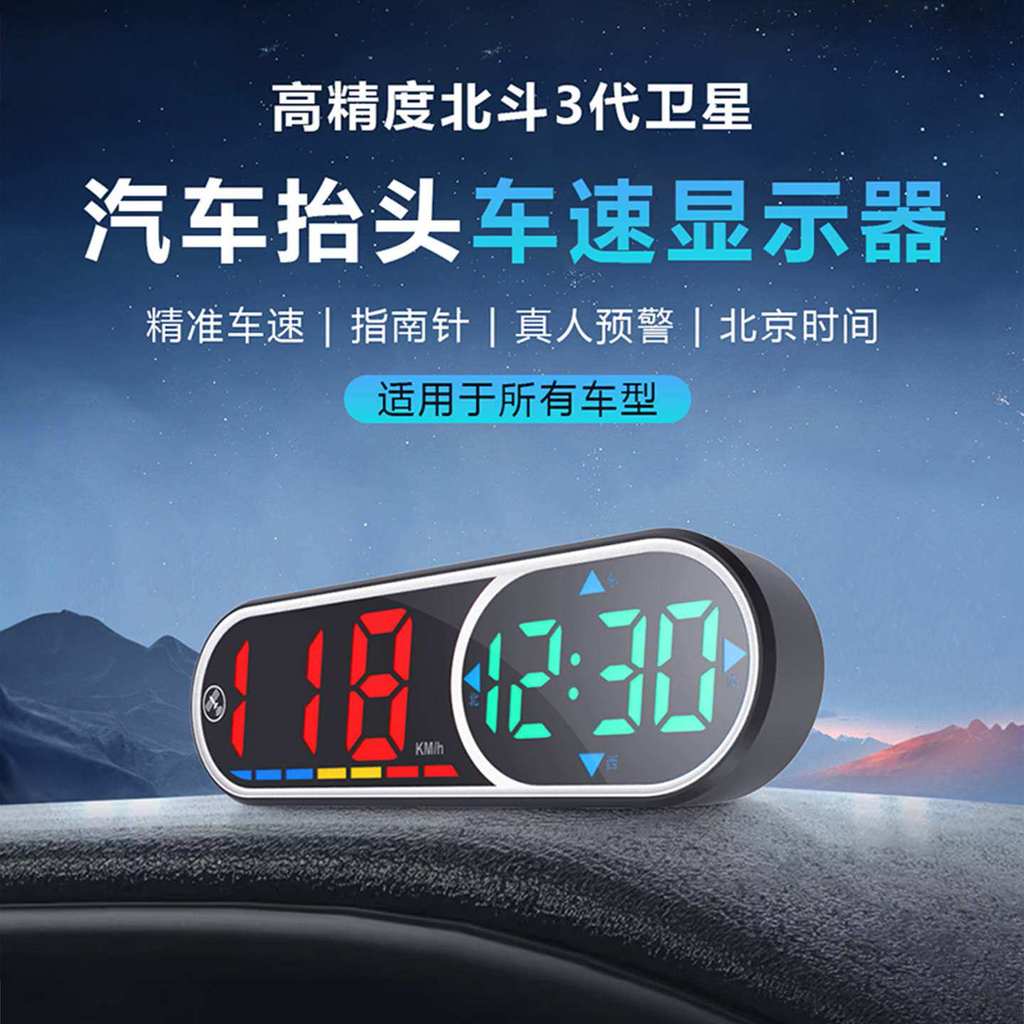 [Affordable choice] Germany AEN Vehicle-mounted electronic driving safety warning device GPS Beidou Radar Speed Measurem