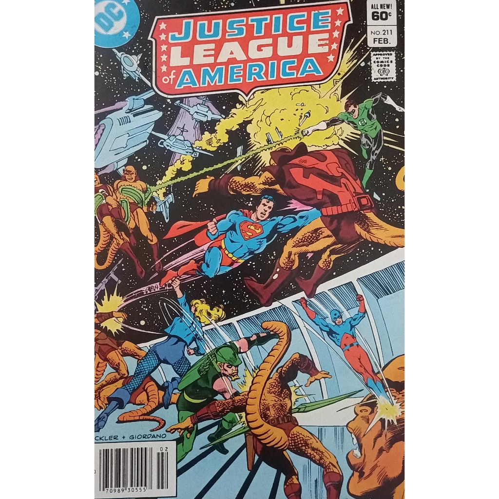 Hq DC Justice League of America 211 - Vintage - Importada 1983