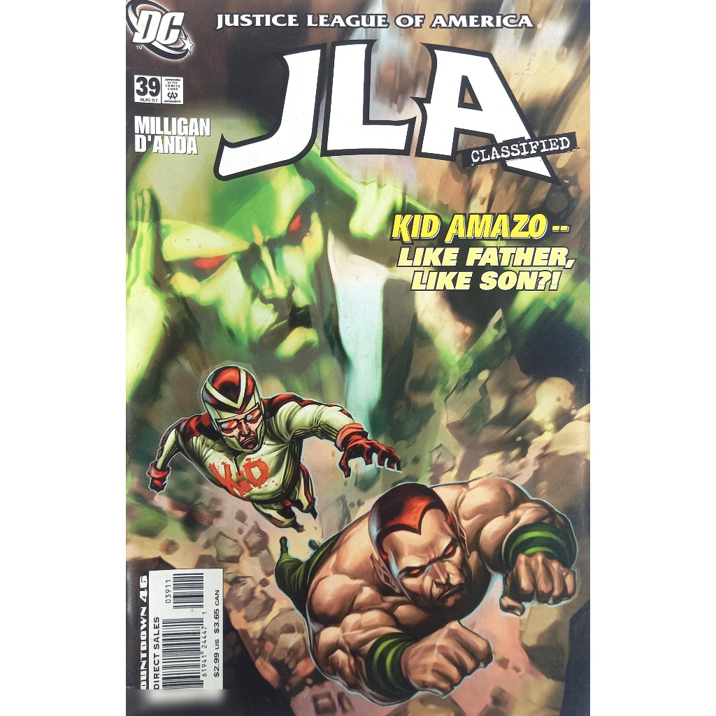 Hq DC JLA Classified 39 - Justice League of America - Importada - 2007